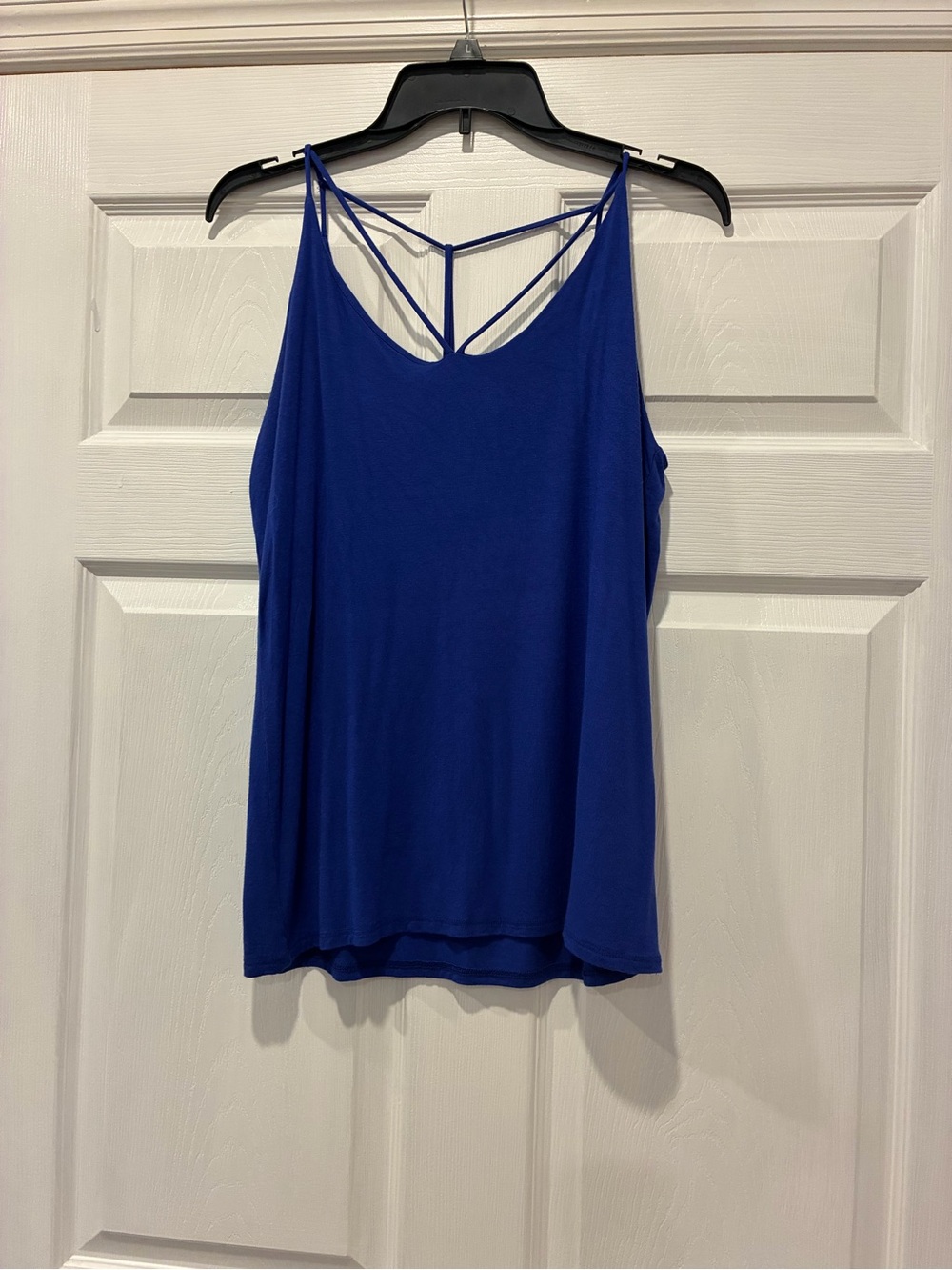 👙Strappy Back Royal Blue Women's Tank Top 👙